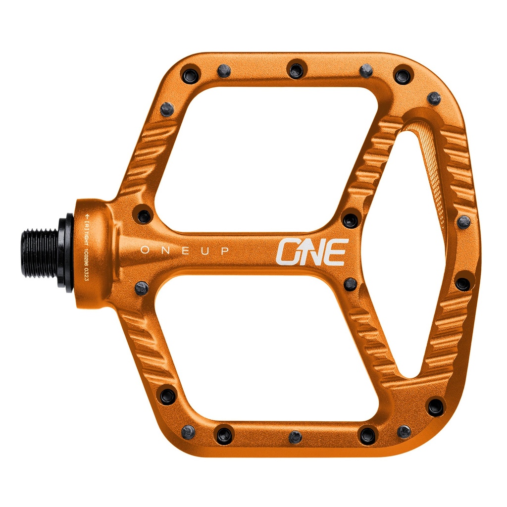 OneUp Gallery 14 - OneUpComponents_AluminumPedal_ORA_Top.jpg