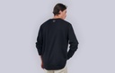 T-SHIRT COMMENCAL MANCHES LONGUES CORPORATE BLACK - Foto 2