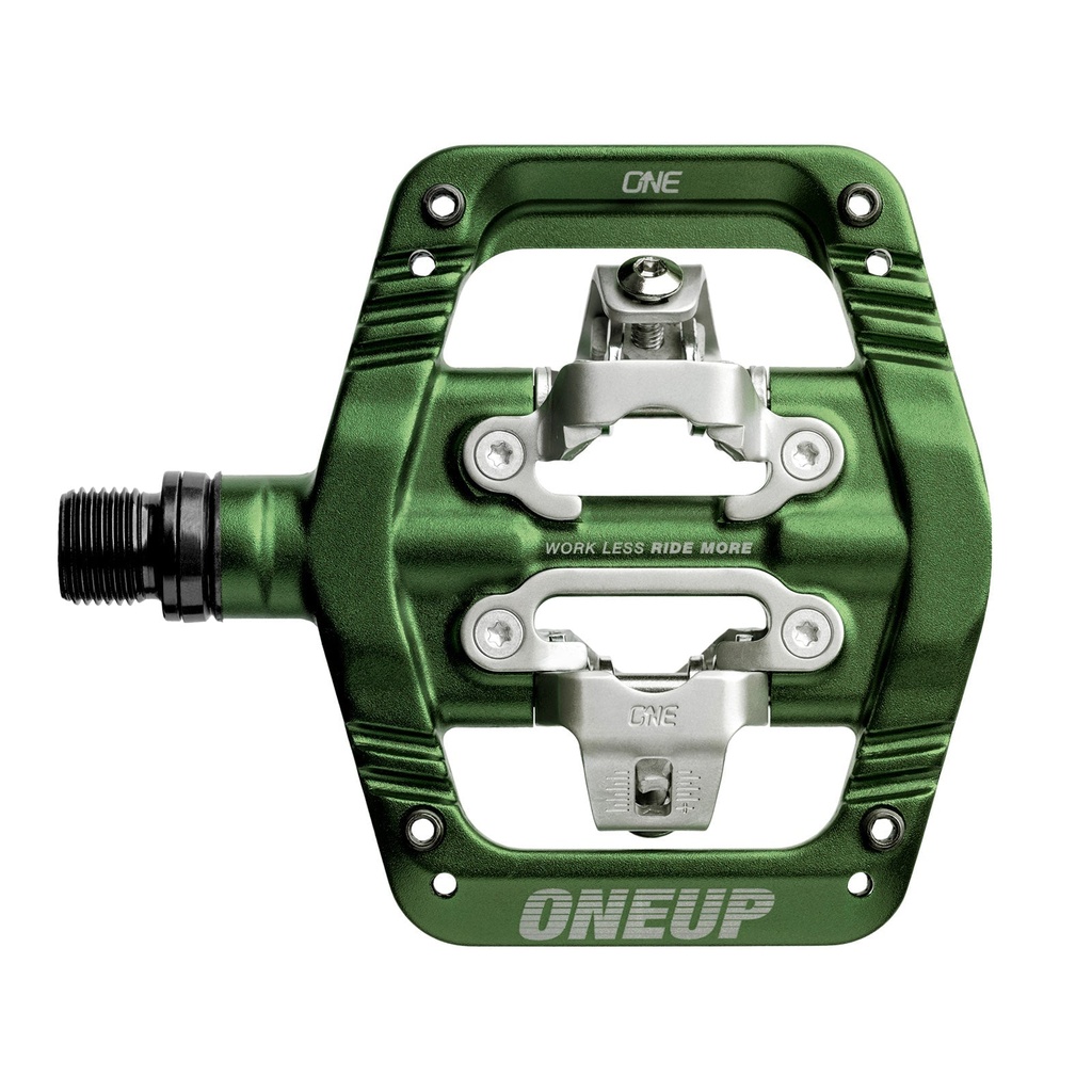 [1C1000DGR] Clip Pedals (Dark Green)