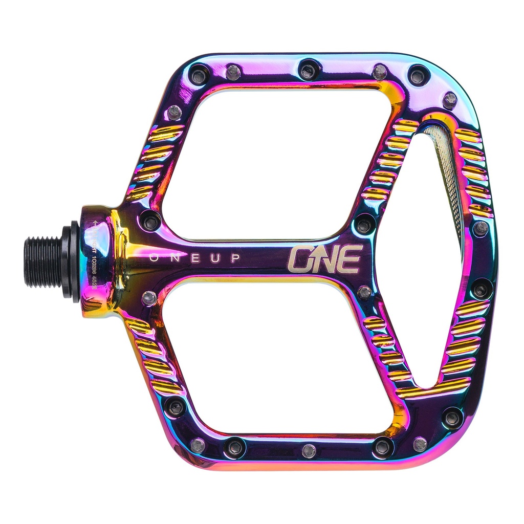[1C0380PUR] Flat Pedal Aluminum (Morada)