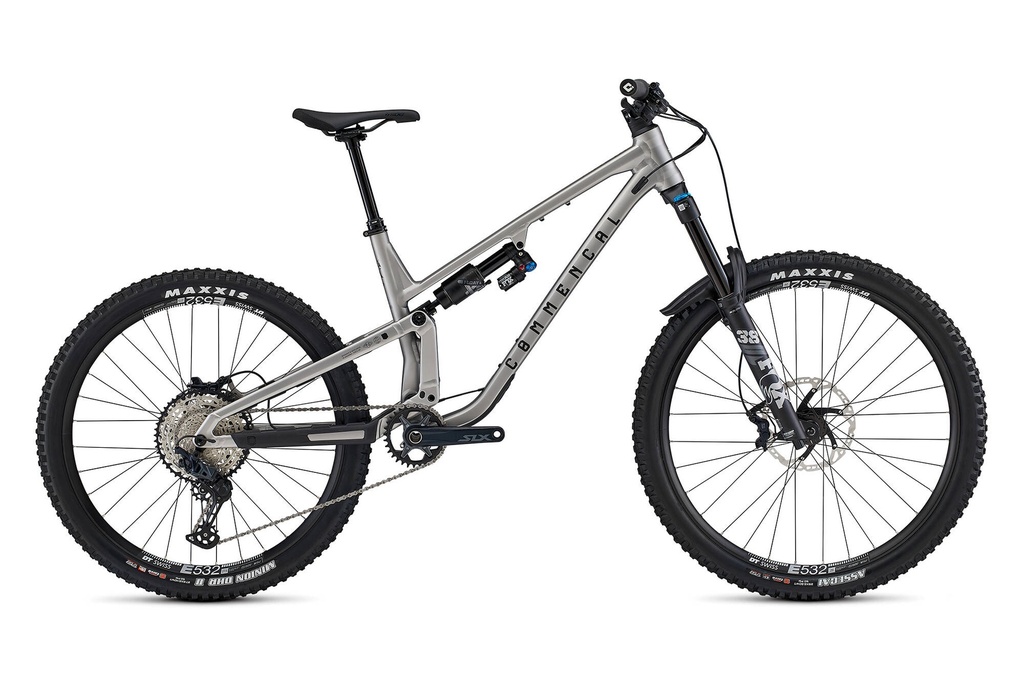 [23METASXE1S] COMMENCAL META SX V5 ESSENTIAL SILVER (S)