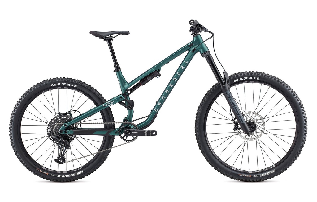 [22METASXRIGNS] COMMENCAL META SX V4 RIDE METALLIC GREEN (S)