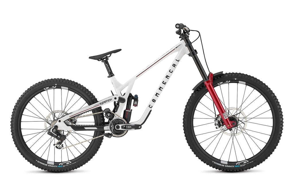 [BT7SUPV52TCAEU1S] COMMENCAL SUPREME DH V5.2 TEAM REPLICA ADDICTION WHITE 2027 (S)