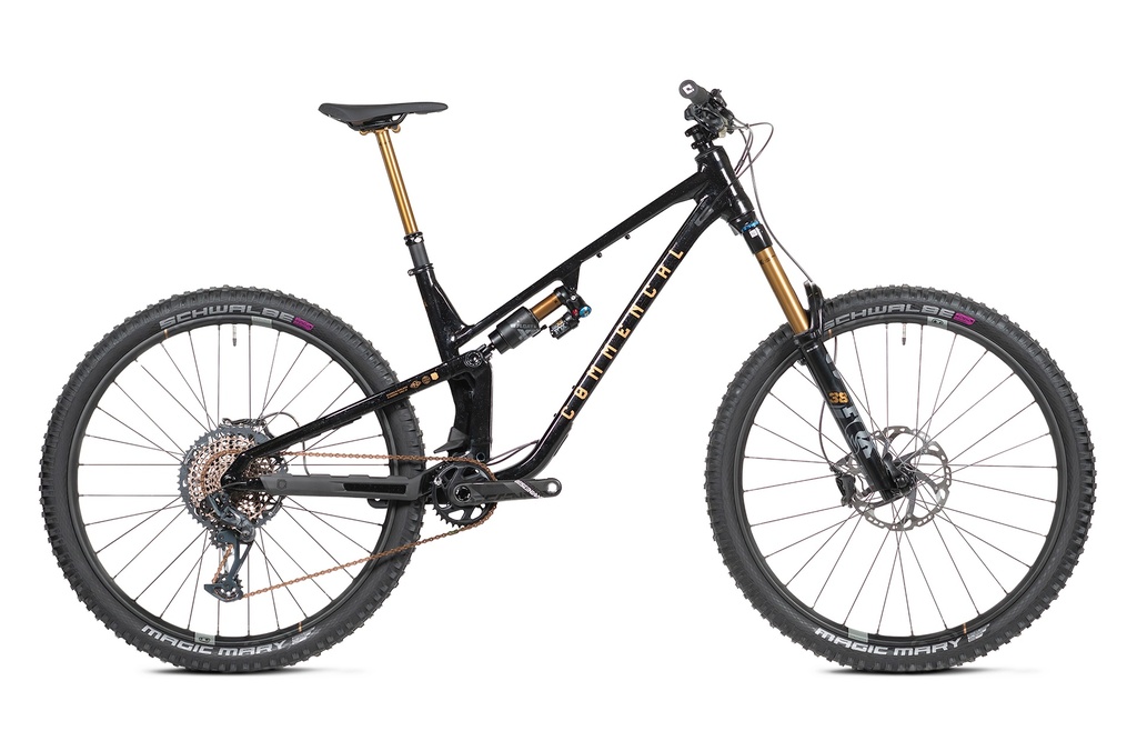 [BT4MTRV5STFEU1S] COMMENCAL META V5 LIMITED EDITION GLITTERY BLACK (S)
