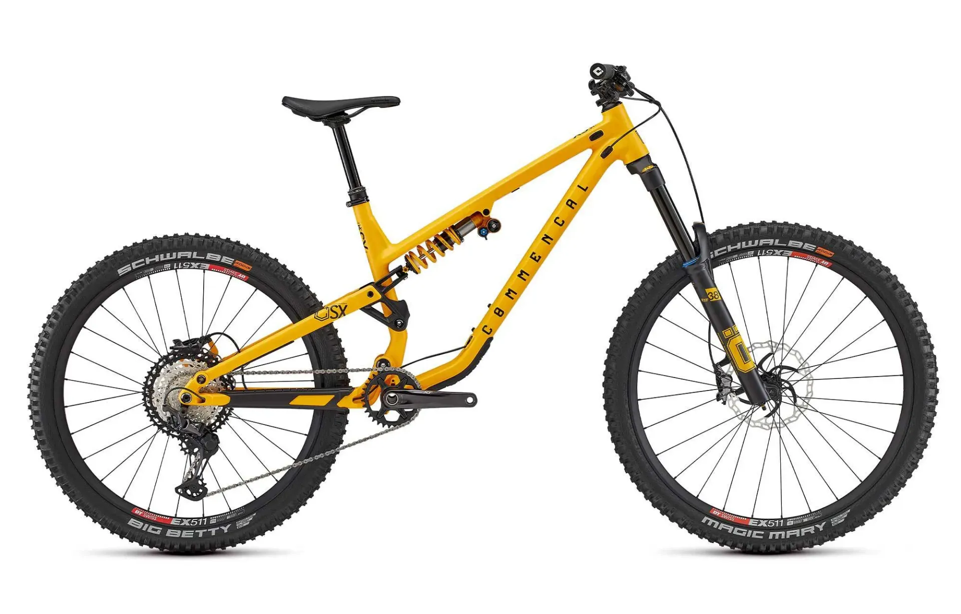 [22METAAMOHYES] COMMENCAL META SX V4 OHLINS EDITION YELLOW (S)