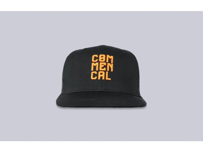 [24600600] Gorra COMMENCAL TRUCKER BLACK AND ORANGE