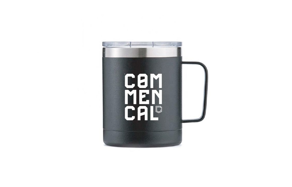 [T22MUGISOBK] TAZA ISOTÉRMICA COMMENCAL BLACK