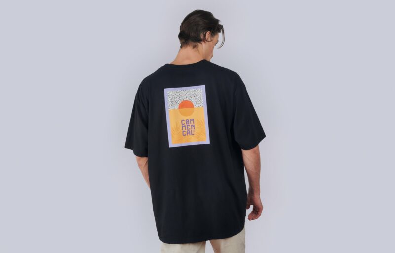 Playera COMMENCAL SUNSET BLACK - Imagen 2