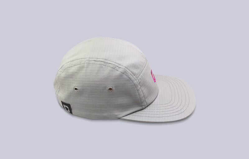 GORRA COMMENCAL 5 PANELES RIPSTOP GRIS - Imagen 3