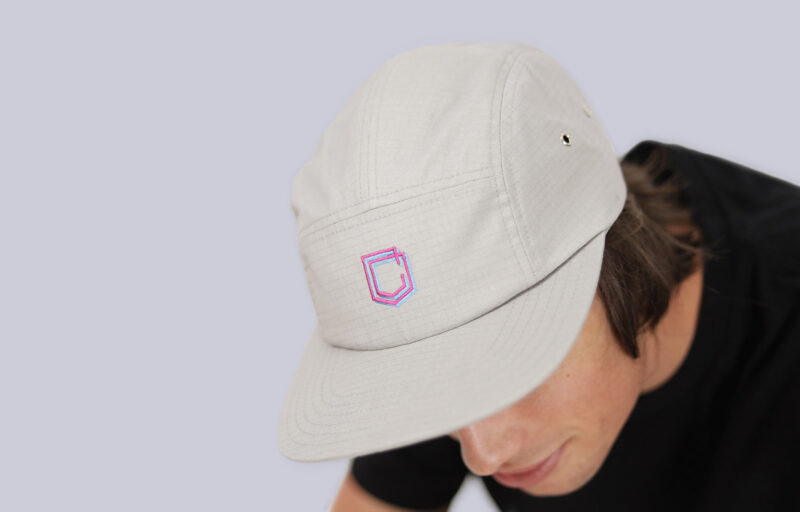 GORRA COMMENCAL 5 PANELES RIPSTOP GRIS - Imagen 5