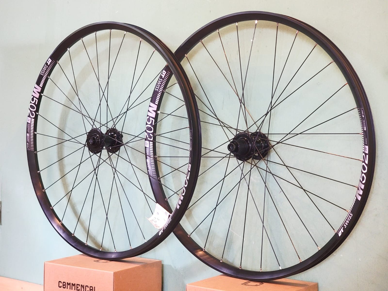 DT SWISS M502 Ruedas 29er (nuevas) 28H Boost Shimano Microspline
