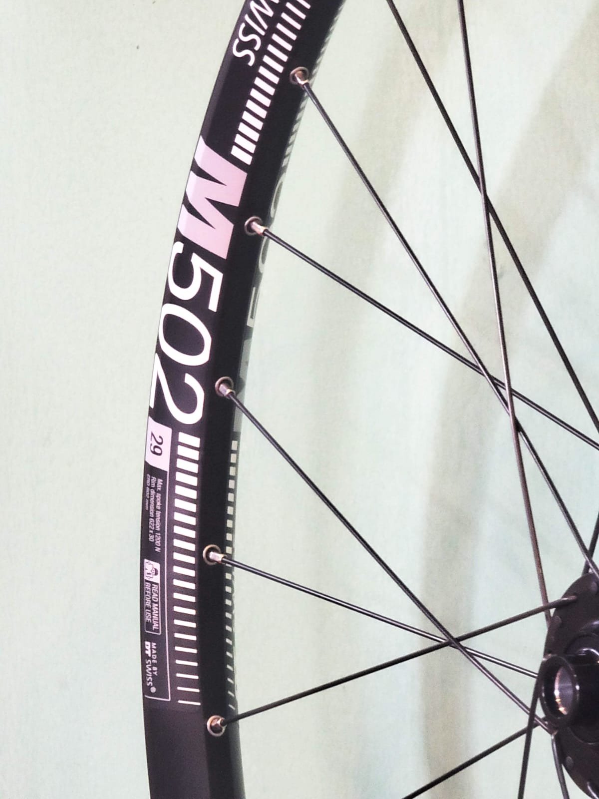 DT SWISS M502 Ruedas 29er (nuevas) 28H Boost Shimano Microspline - Imagen 4
