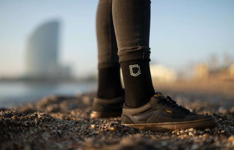 CALCETINES COMMENCAL SHIELD BLACK LIGHT - Imagen 2