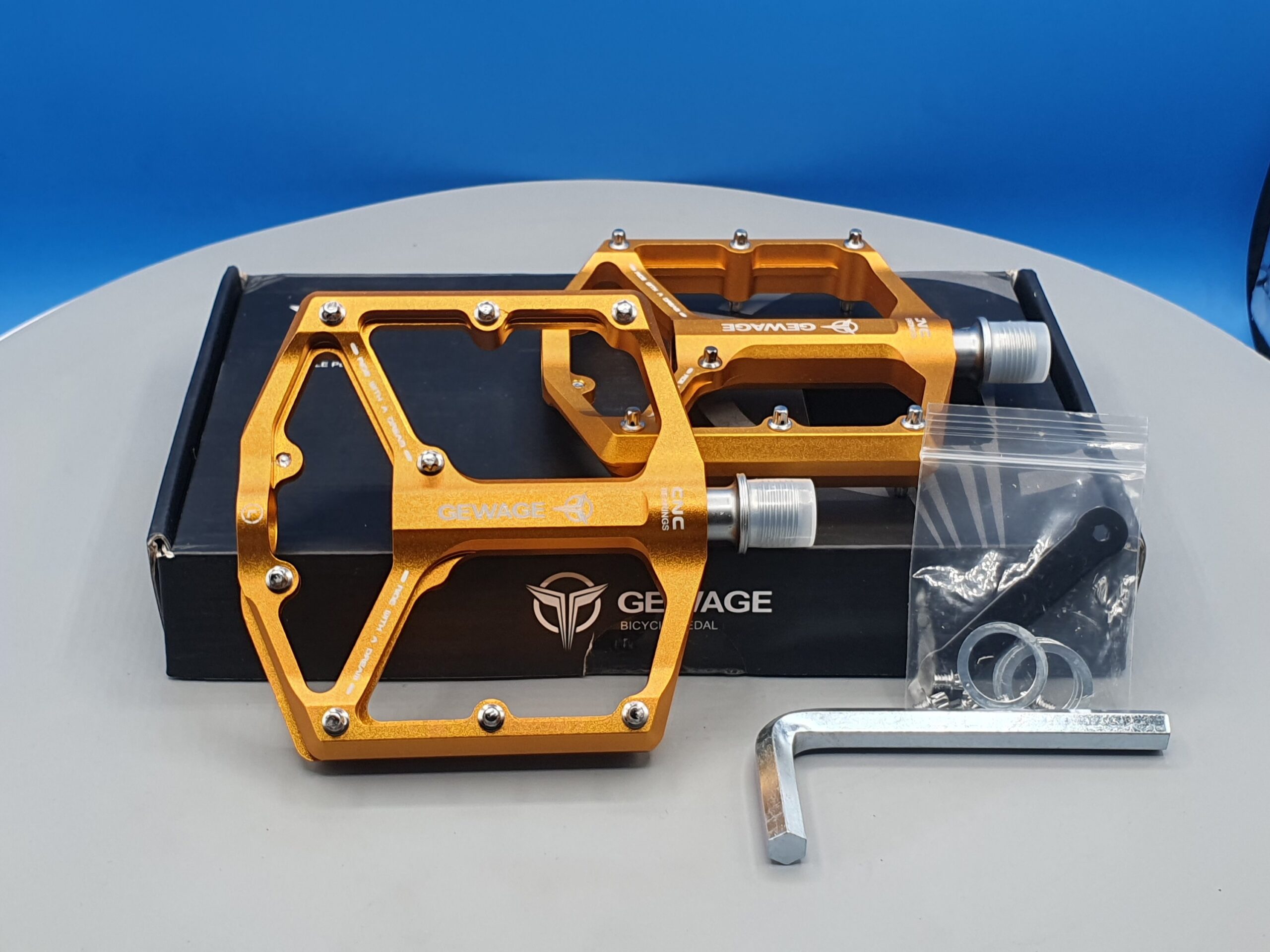 Pedales GEWAGE de Aluminio