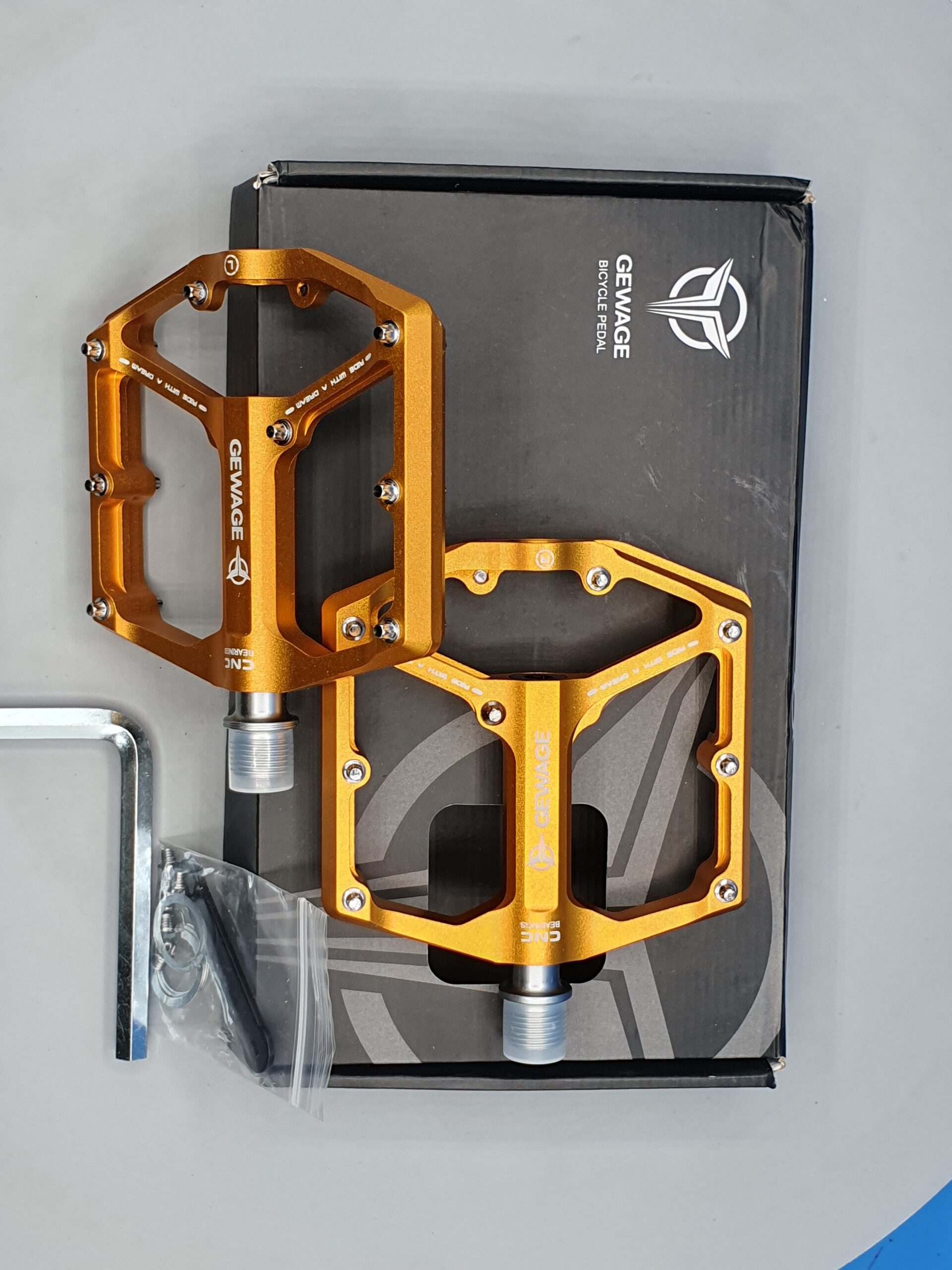 Pedales GEWAGE de Aluminio - Imagen 11