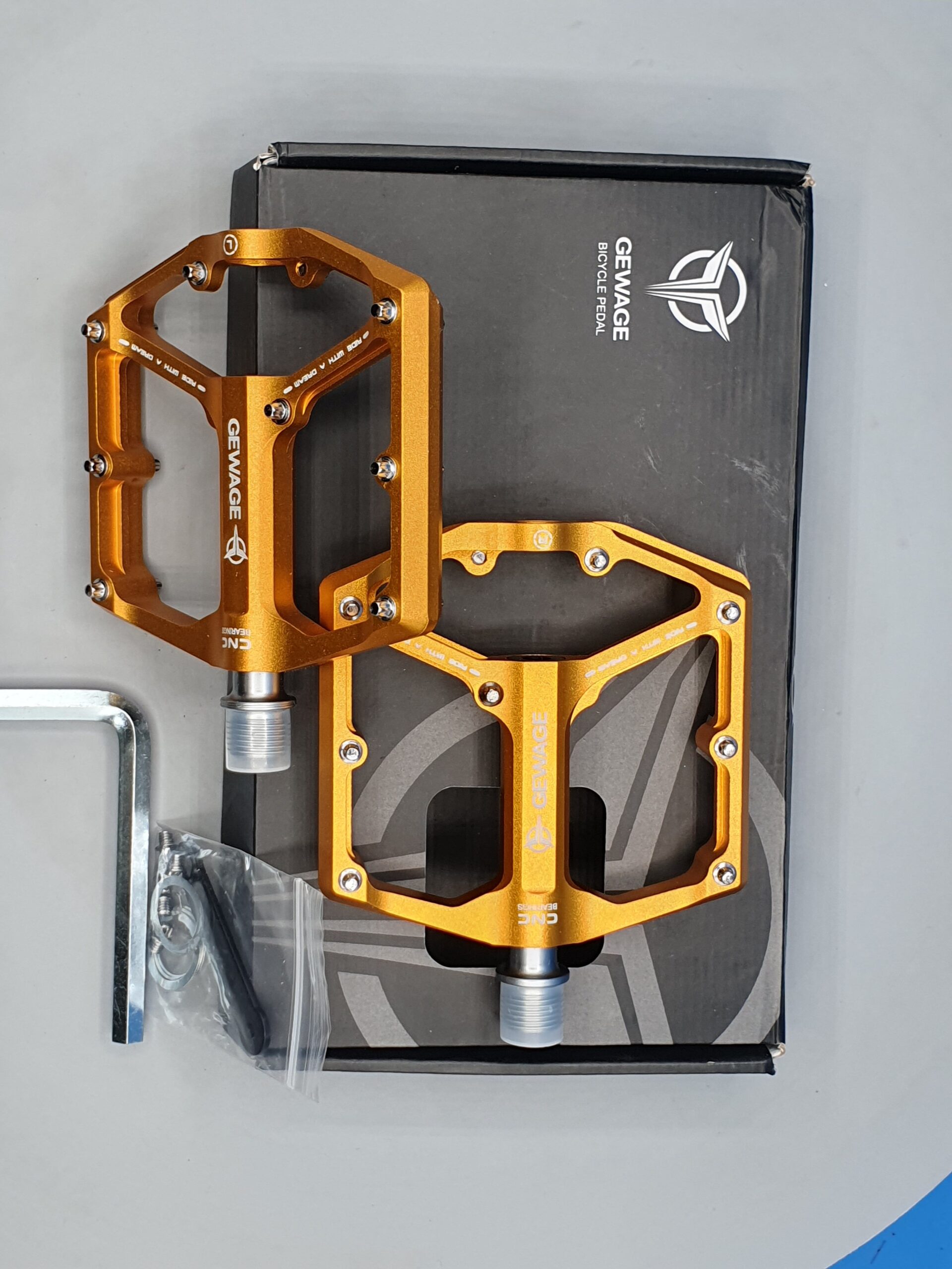 Pedales GEWAGE de Aluminio - Imagen 12