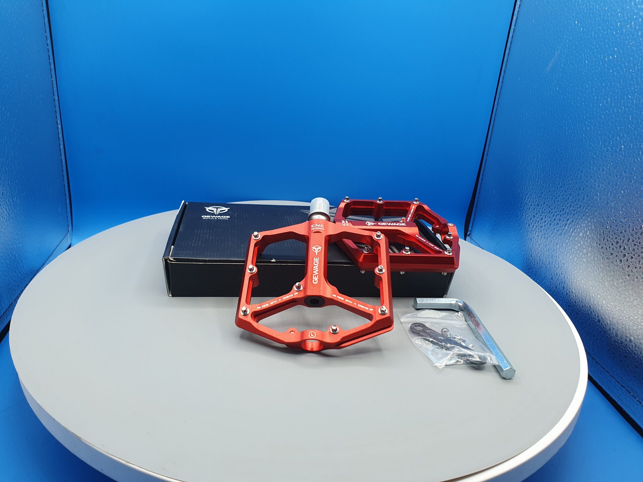 Pedales GEWAGE de Aluminio - Imagen 2