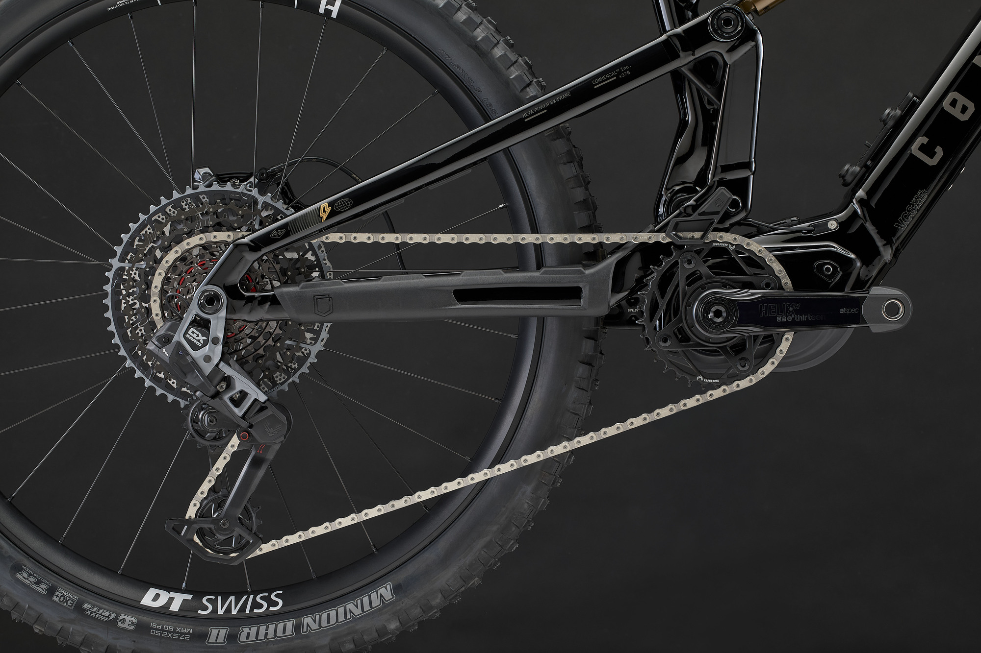 COMMENCAL META POWER SX AVINOX SIGNATURE PURE BLACK 2027 - Imagen 5